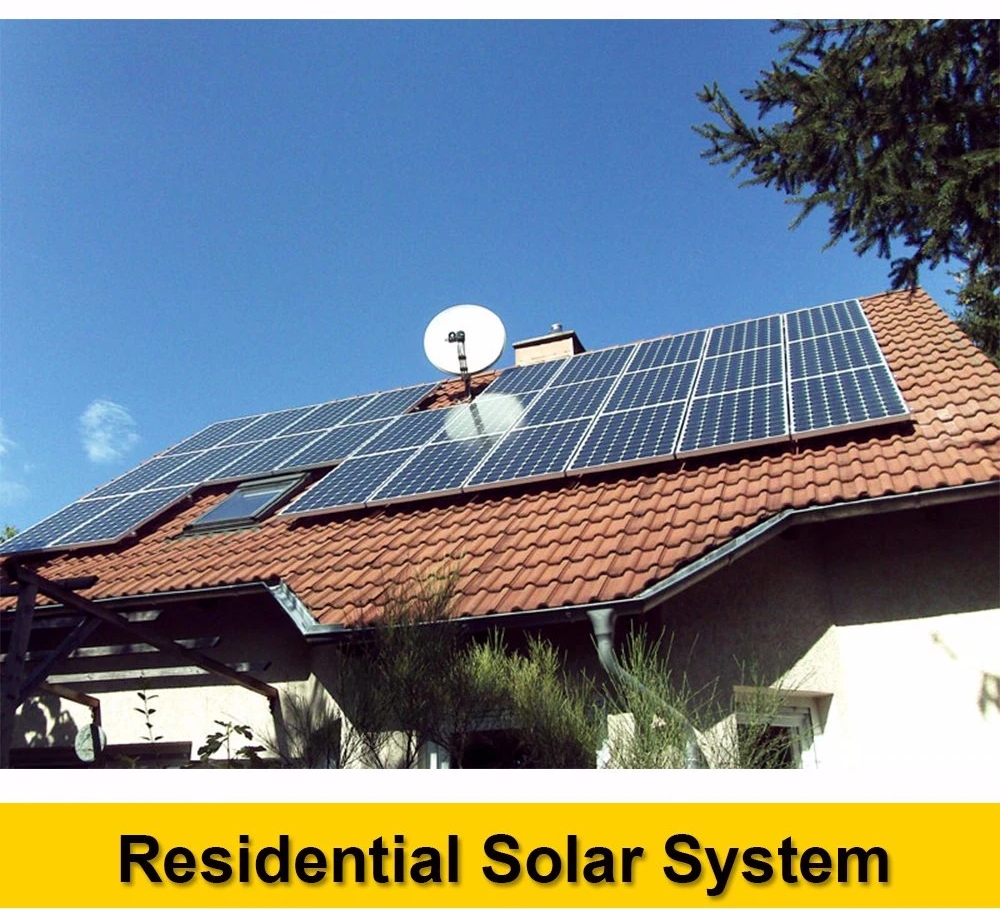 Off Grid 60 KW Solar Energy System, 60KW Off Grid Home Power Solar System