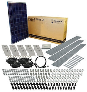 8kW Solar Panel Kit with Microinverters (8000 Watt)